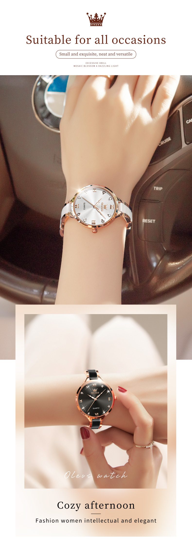 Olevs Women's Watch 5872