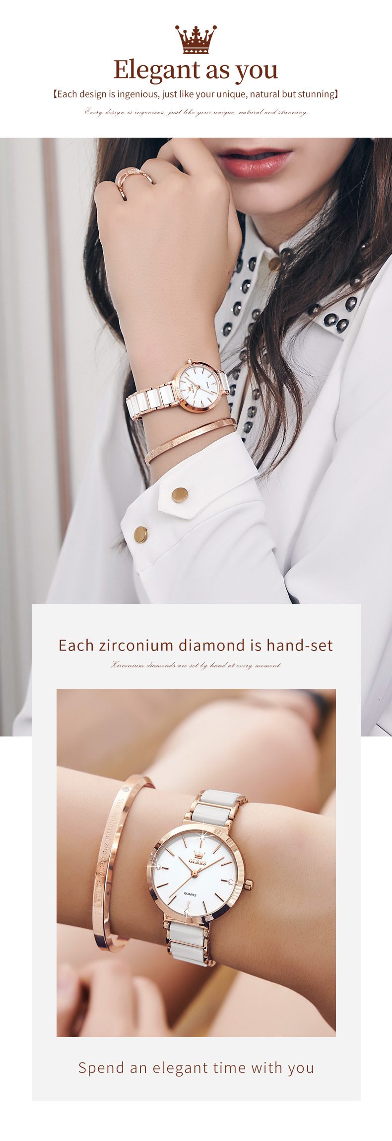 Olevs Women's Watch 5887