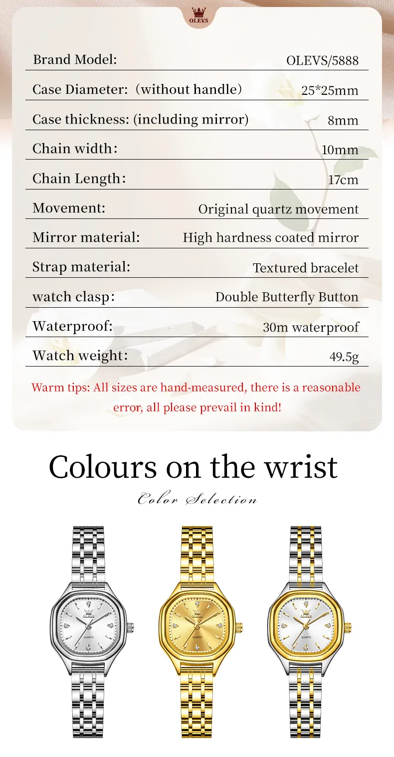 Olevs Women's Watch 5888