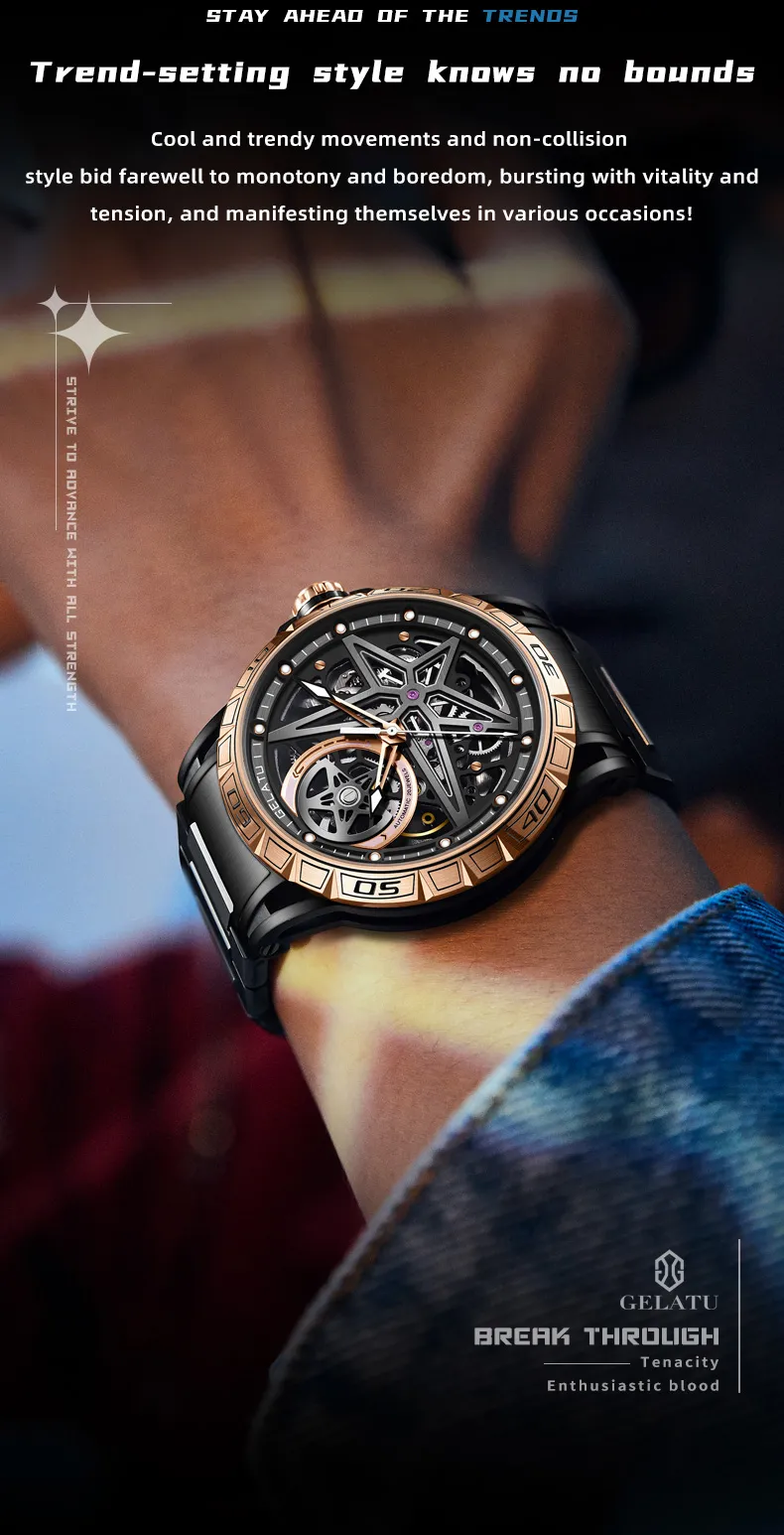 Gelatu Men's Watch 6009