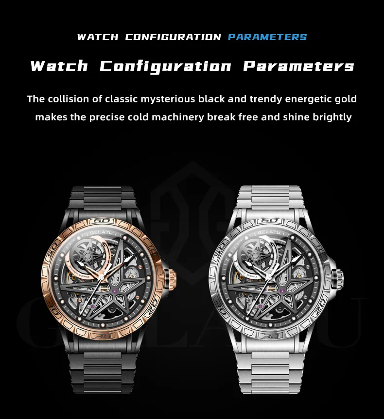 Gelatu Men's Watch 6009