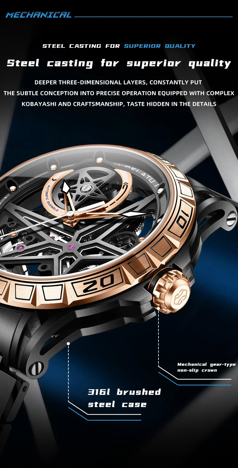 Gelatu Men's Watch 6009