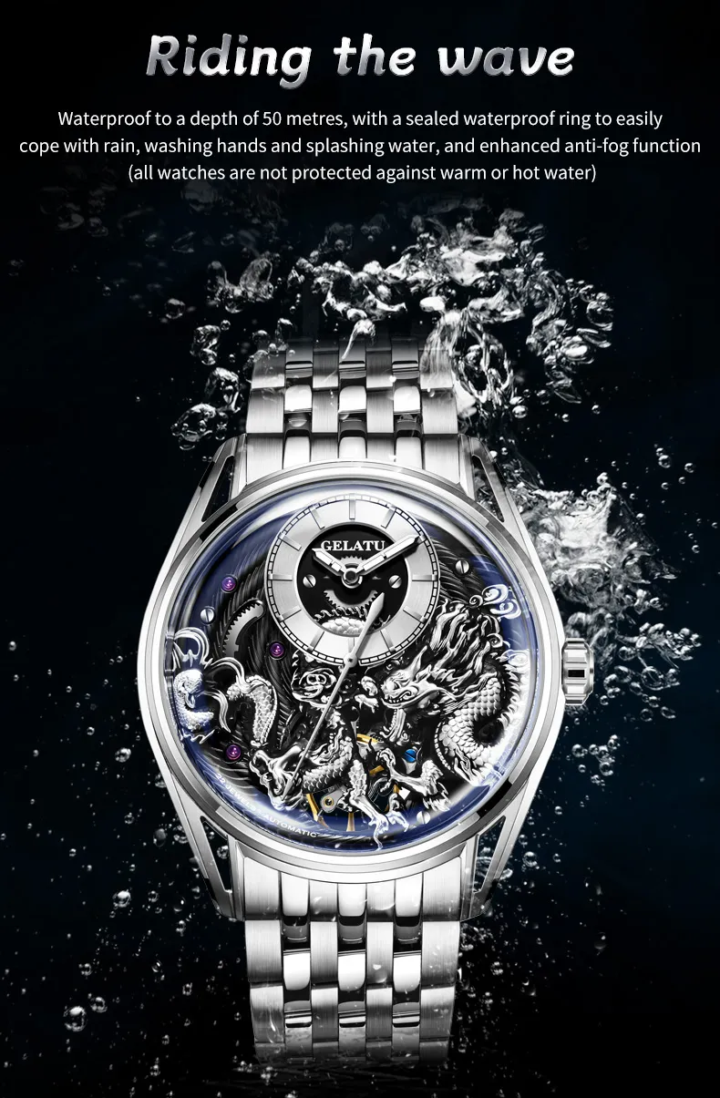 Gelatu Men's Watch 6018