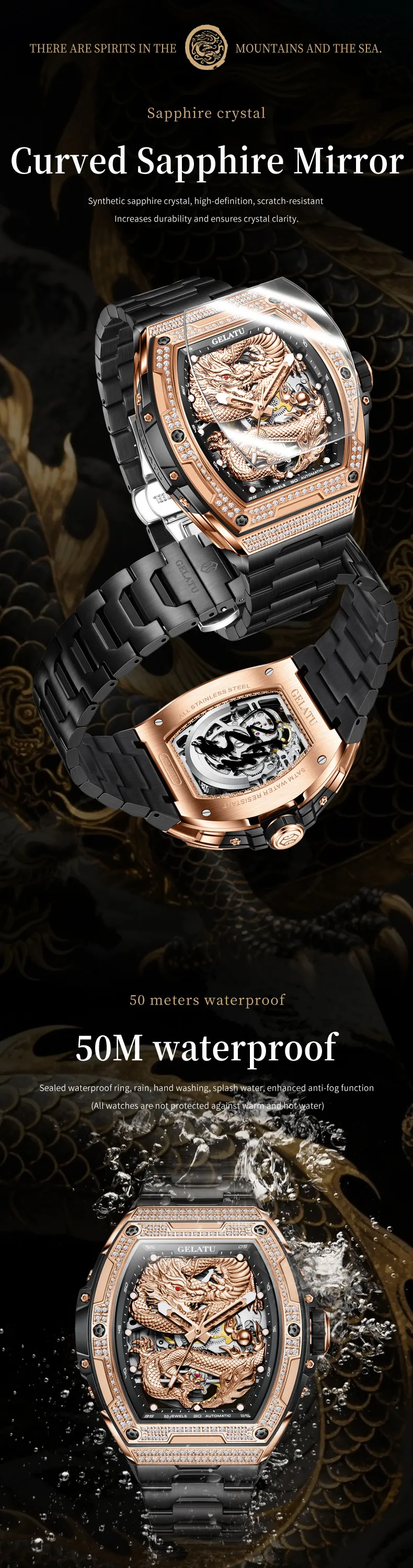 Gelatu Men's Watch 6021