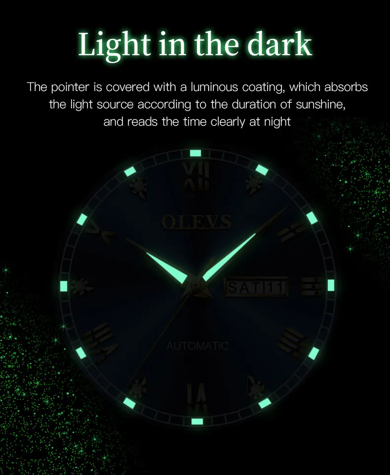 Olevs Couple Watch 6602