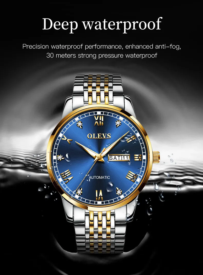 Olevs Couple Watch 6602