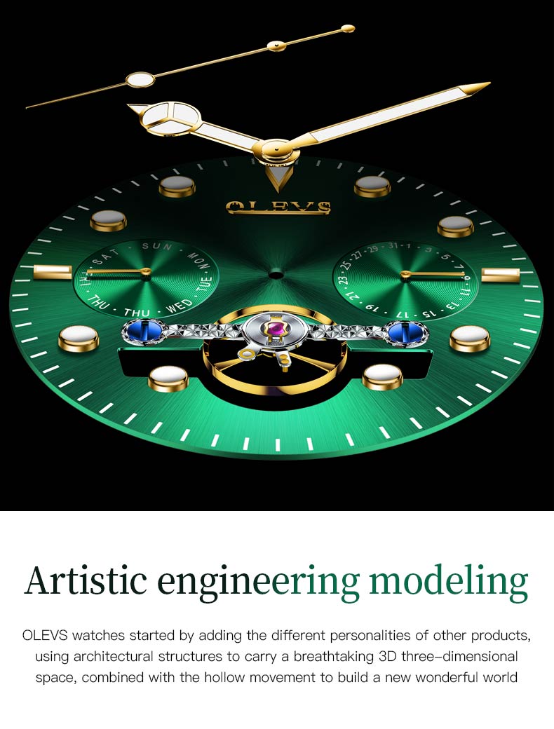 Olevs Men's Watch 6605