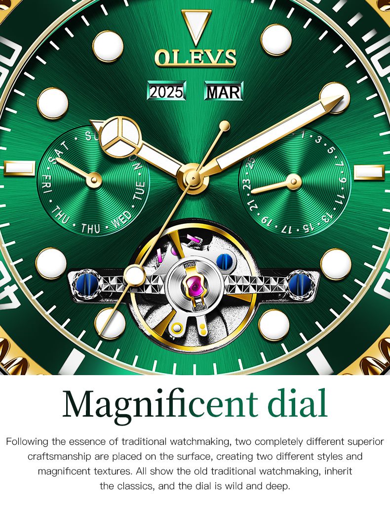 Olevs Men's Watch 6605