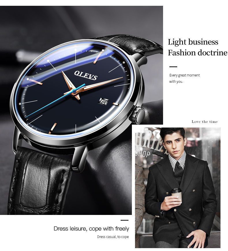 Olevs Men's Watch 6609