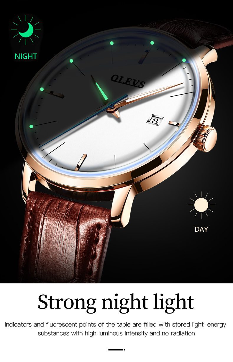 Olevs Men's Watch 6609