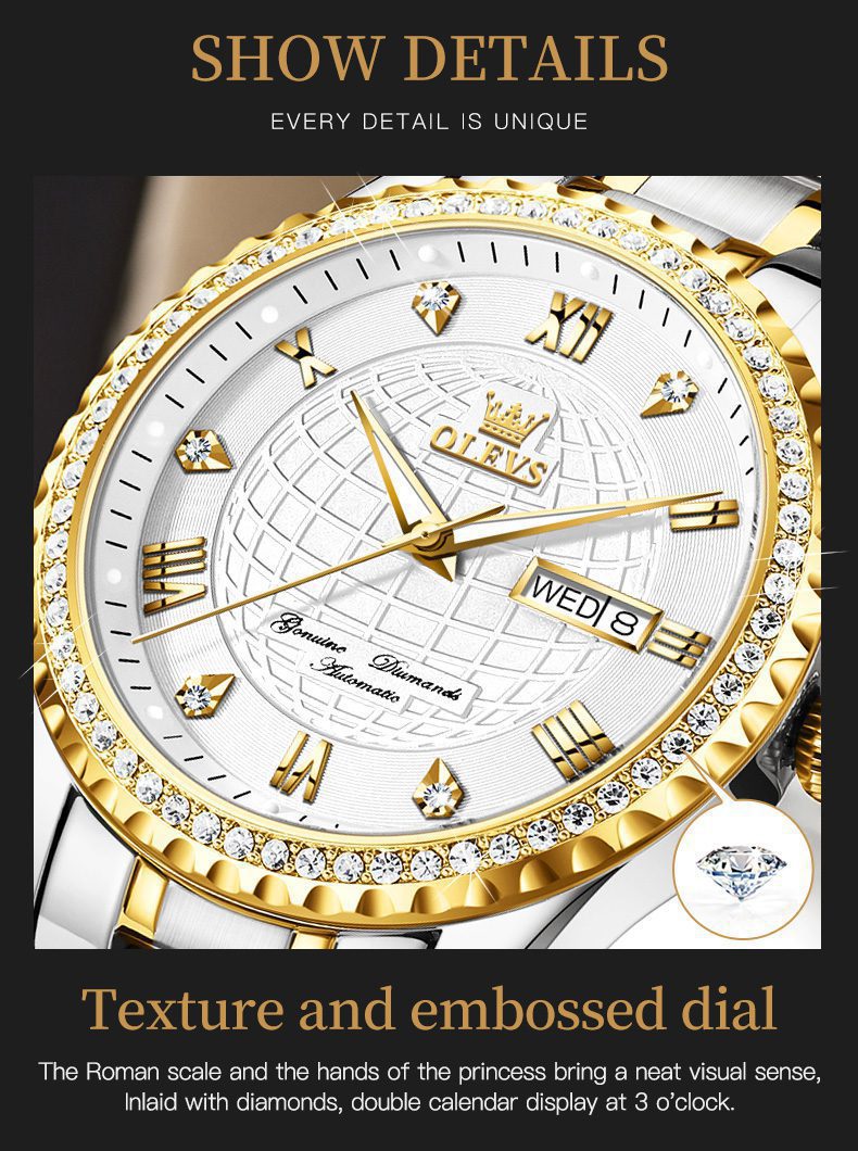 Olevs Men's Watch 6616