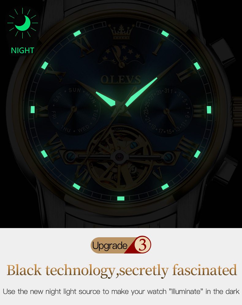 Olevs Men's Watch 6617