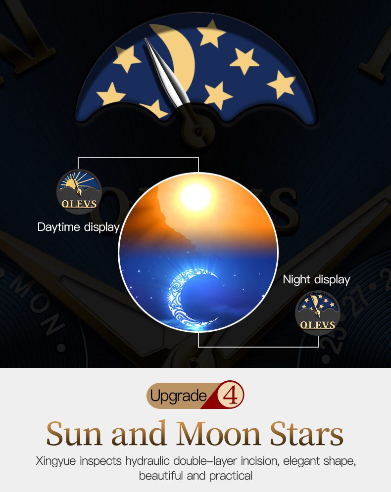 Olevs Men's Watch 6617