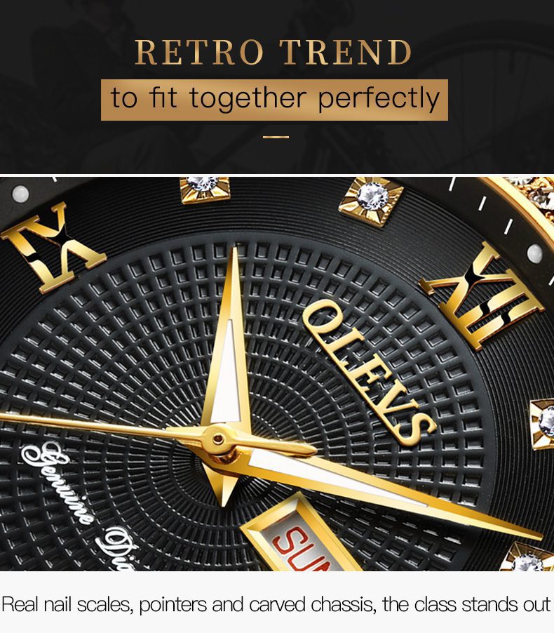 Olevs Men's Watch 6618