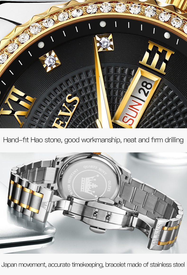 Olevs Men's Watch 6618