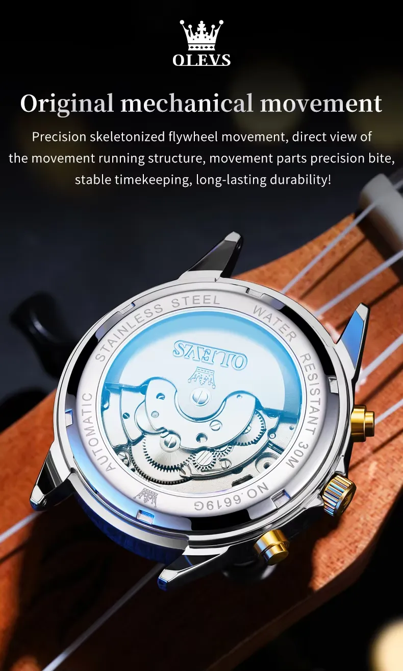 Olevs Men's Watch 6619