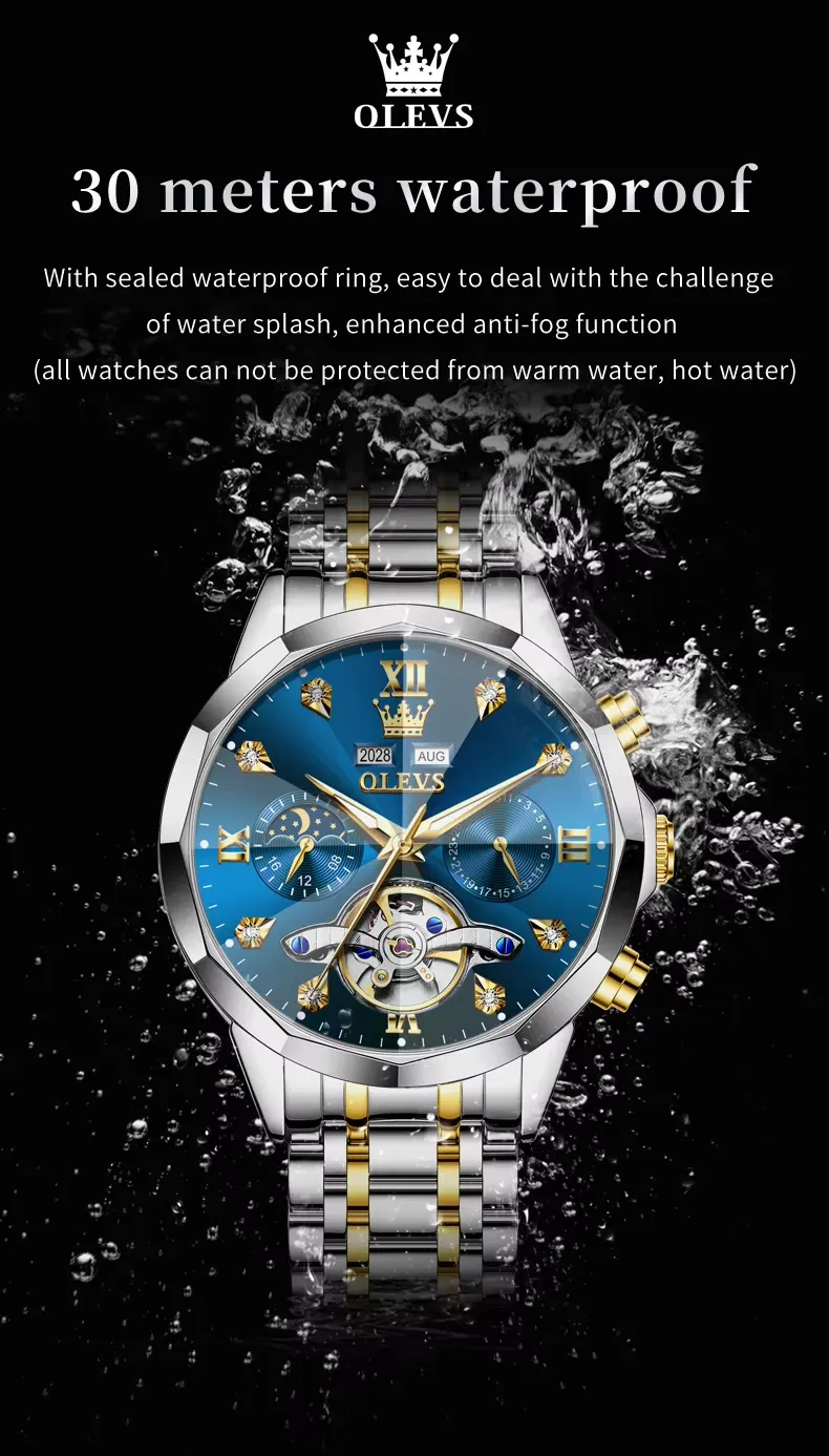 Olevs Men's Watch 6621