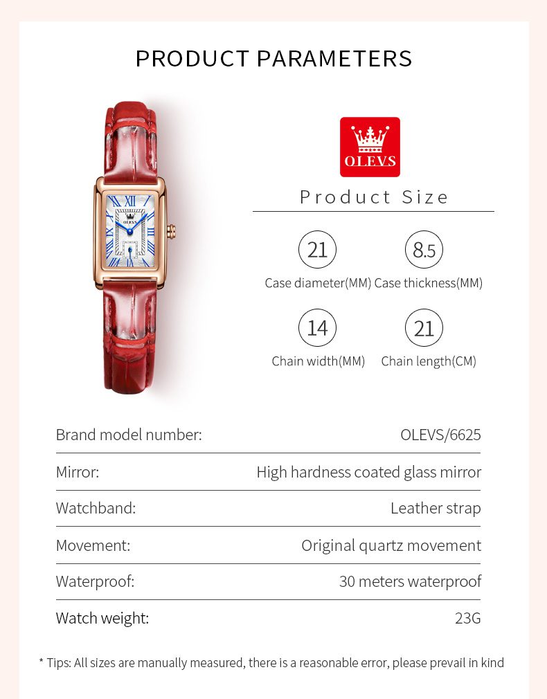 Olevs Women's Watch 6625