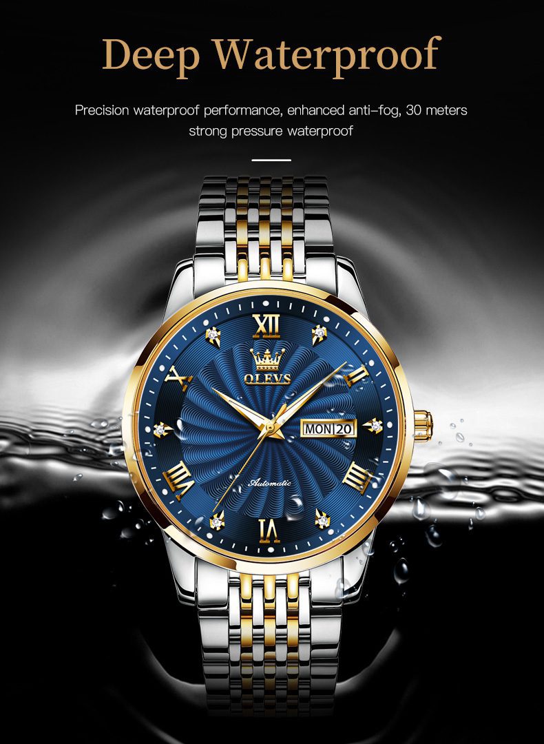 Olevs Couple Watch 6630