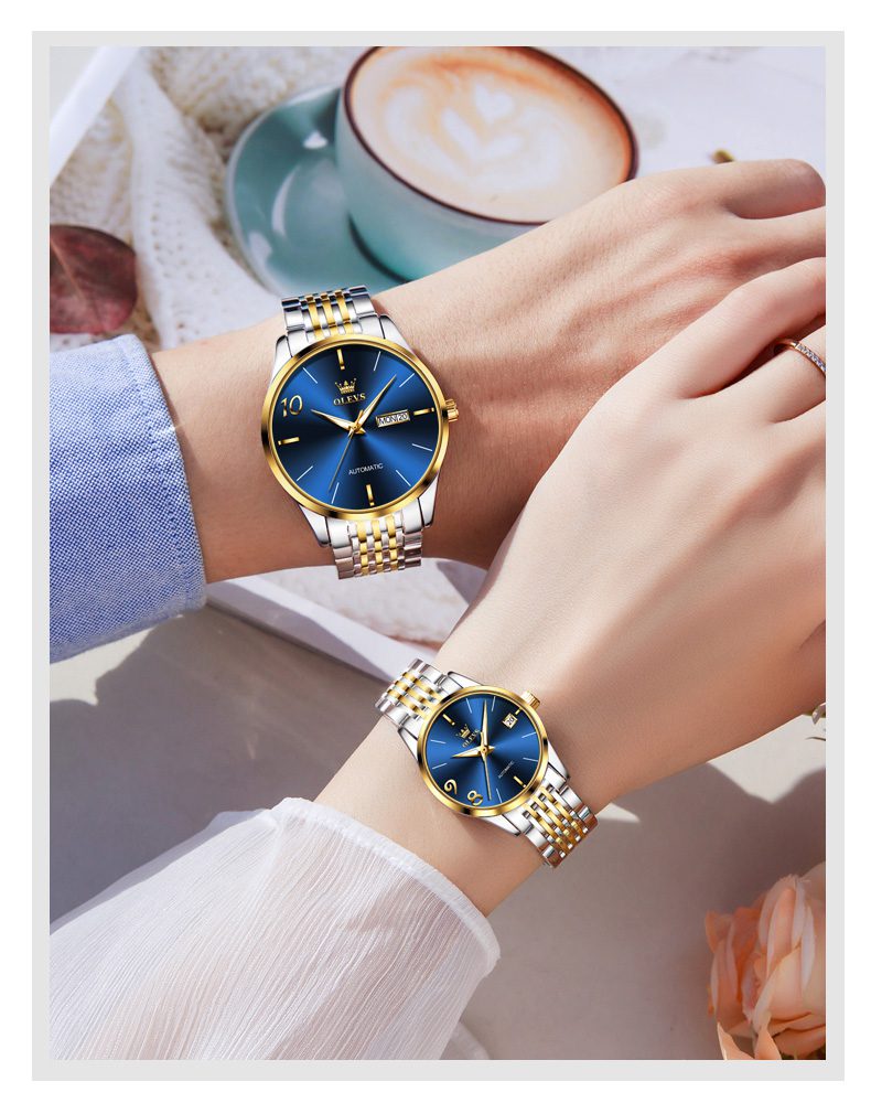 Olevs Couple Watch 6632