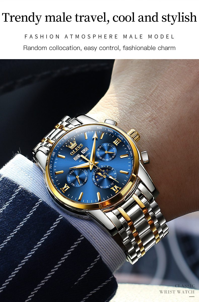 Olevs Men's Watch 6633