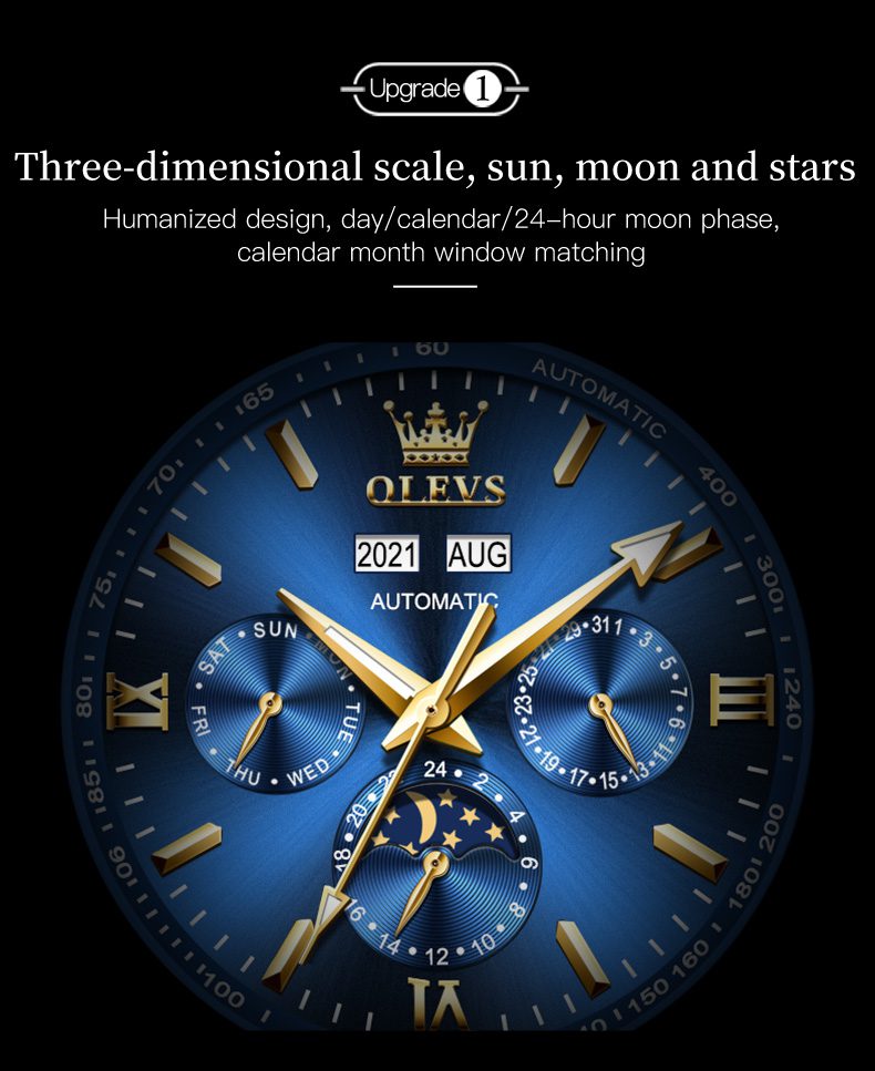 Olevs Men's Watch 6633