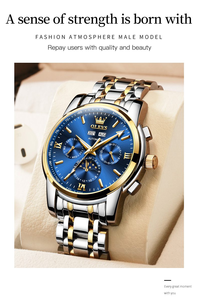 Olevs Men's Watch 6633