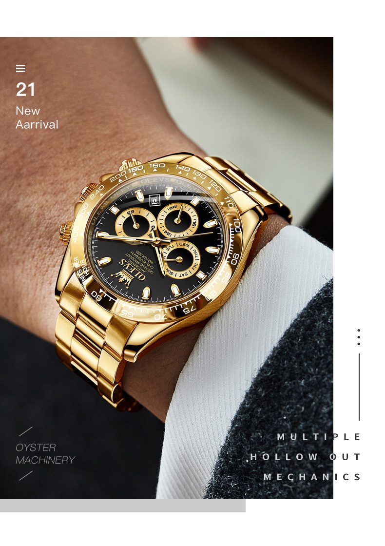 Olevs Men's Watch 6638