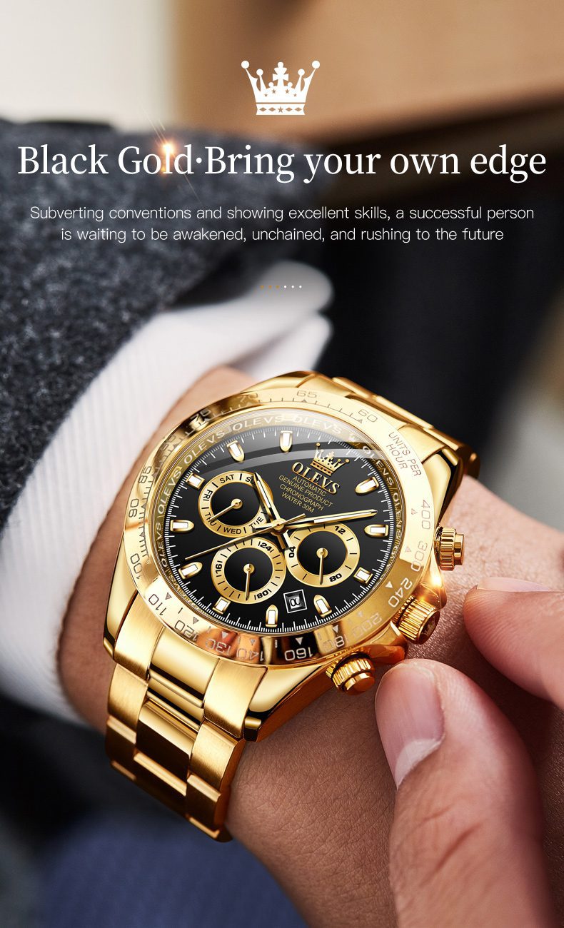 Olevs Men's Watch 6638