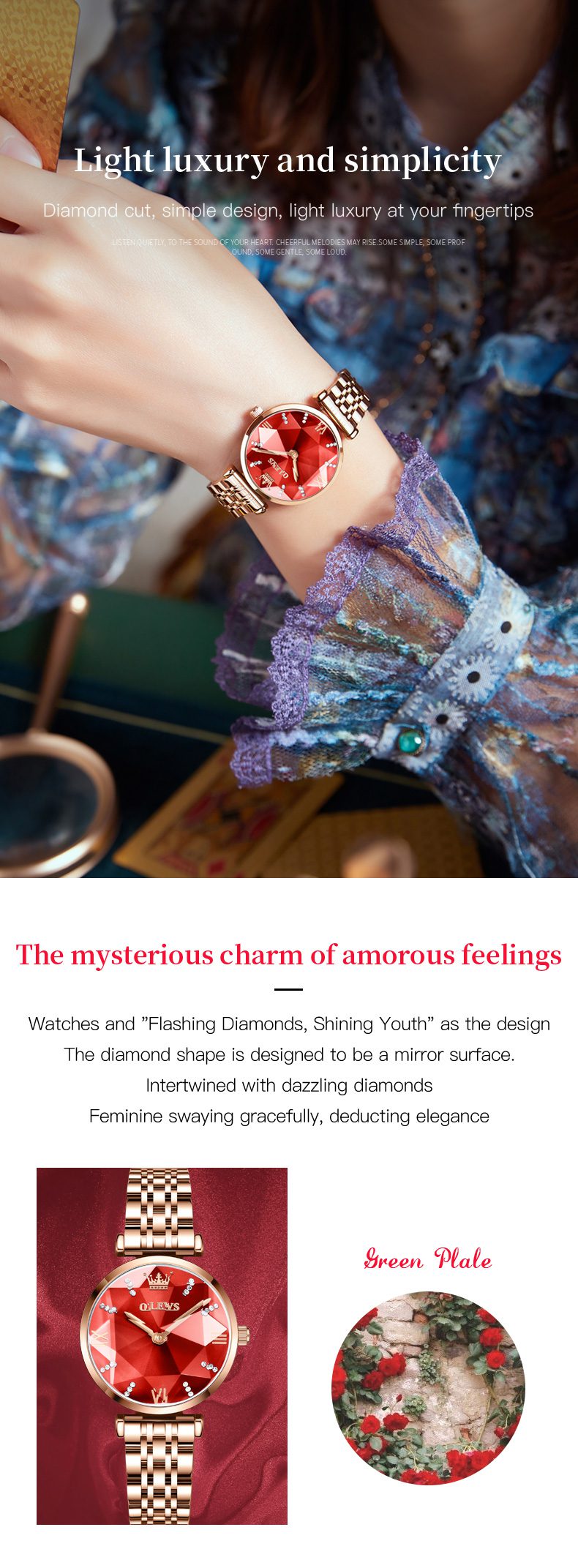 Olevs Women's Watch 6642