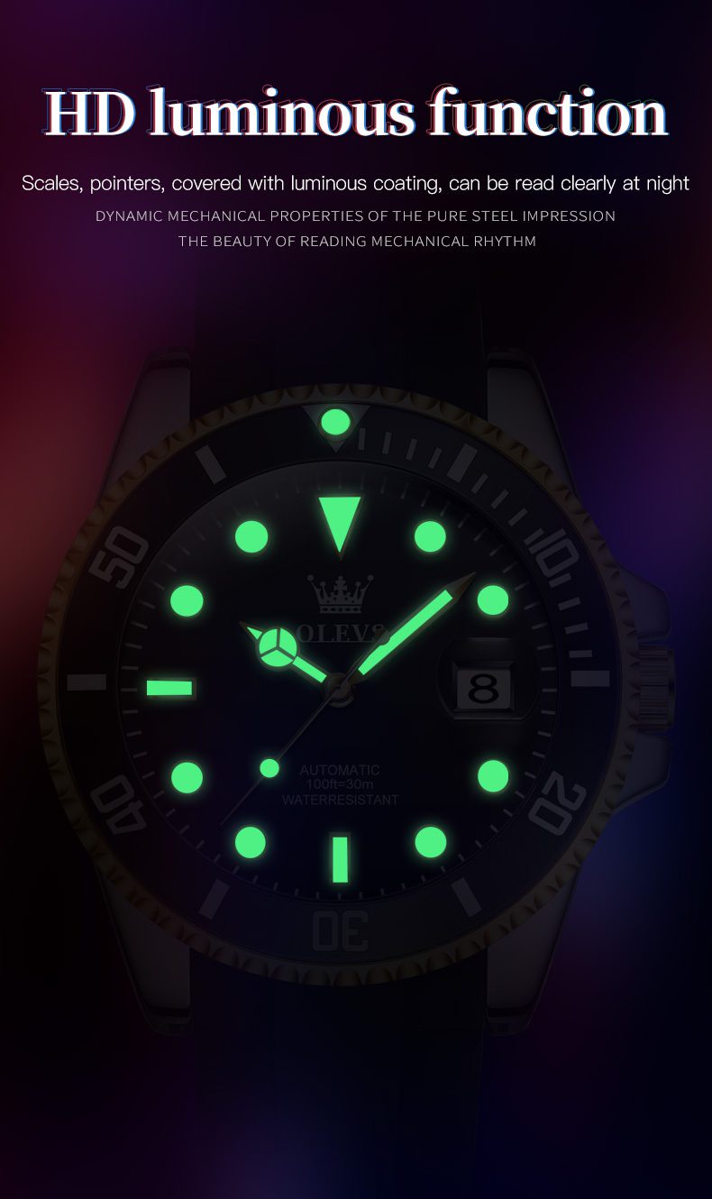 Olevs Men's Watch 6650J