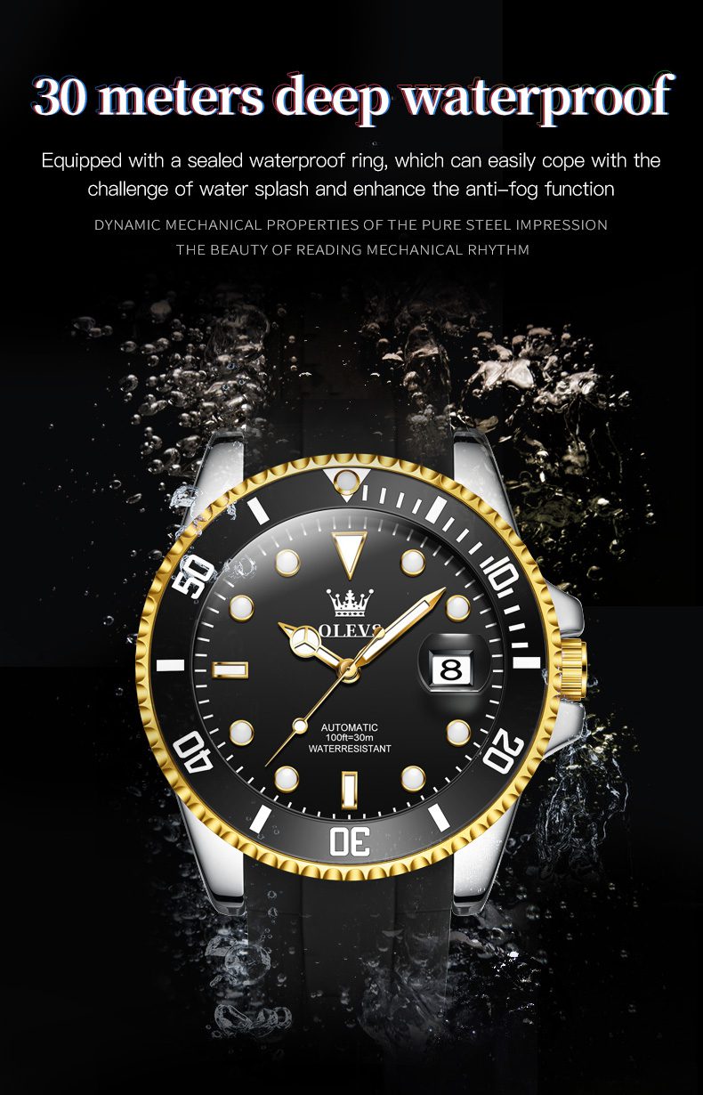 Olevs Men's Watch 6650J