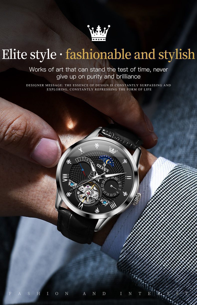 Olevs Men's Watch 6652