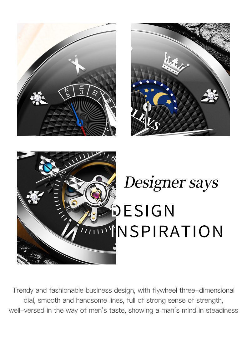 Olevs Men's Watch 6652