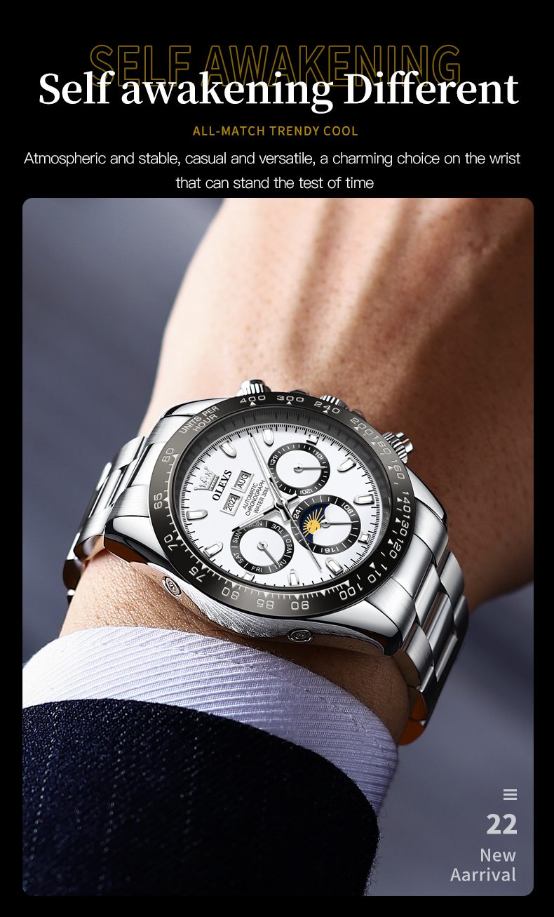 Olevs Men's Watch 6654