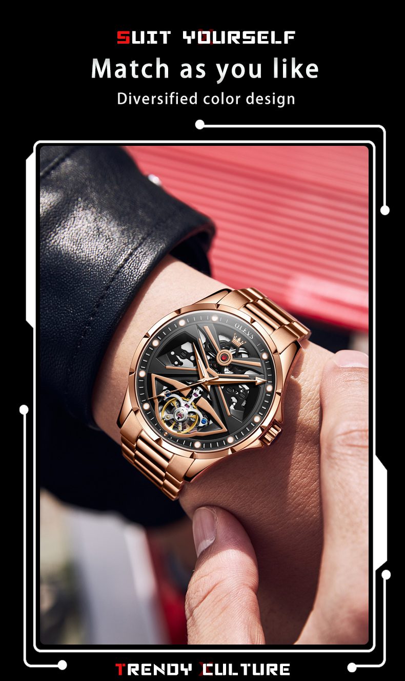 Olevs Men's Watch 6655