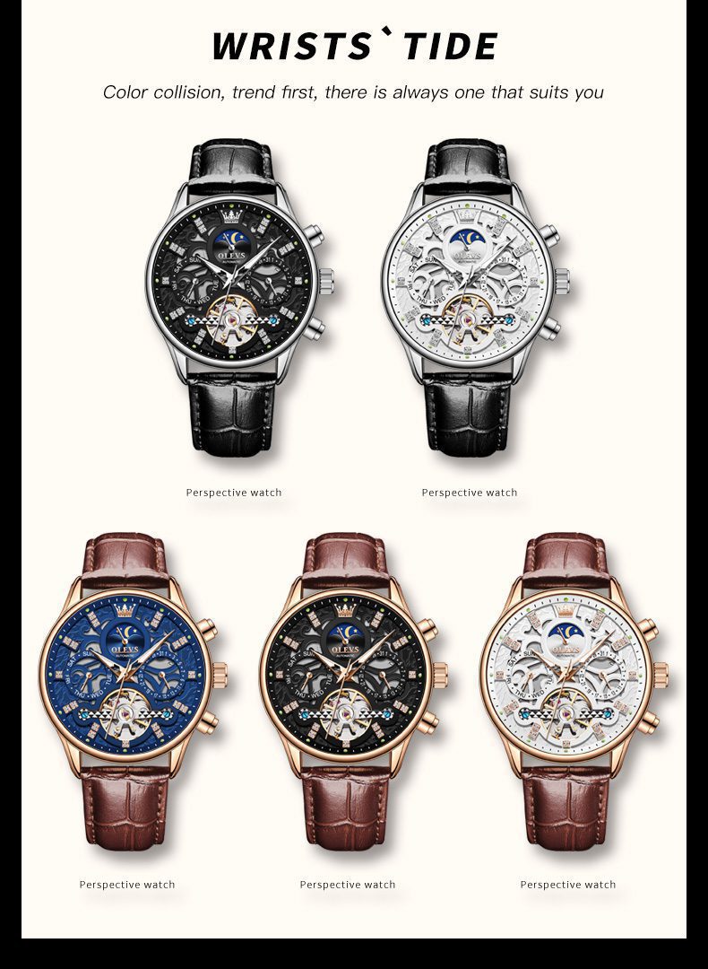 Olevs Men's Watch 6658