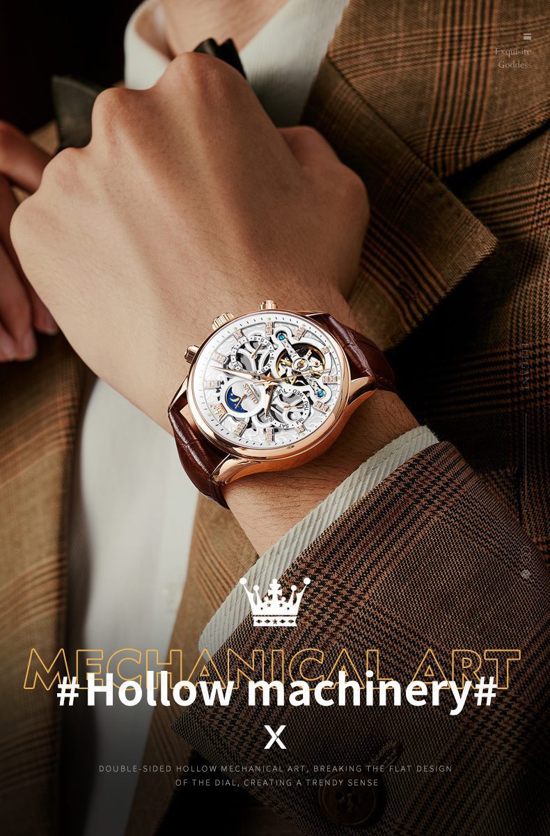 Olevs Men's Watch 6658