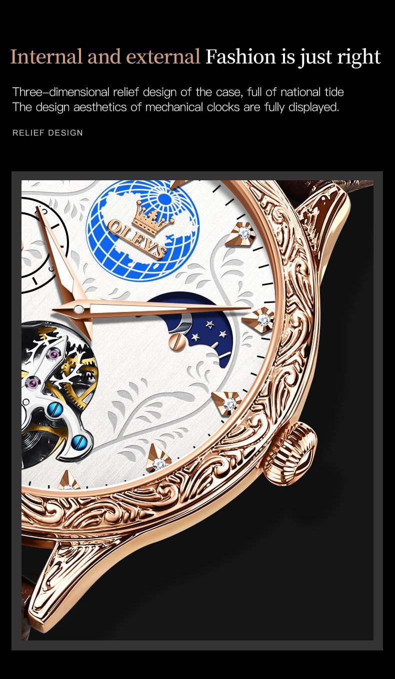 Olevs Men's Watch 6660