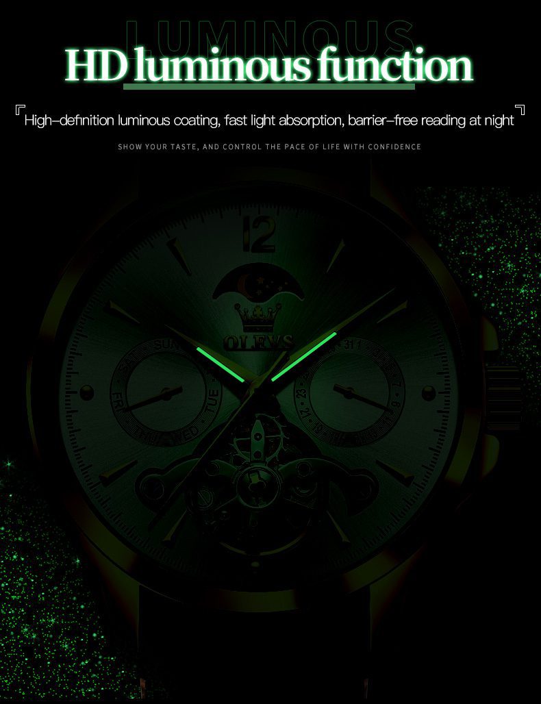 Olevs Men's Watch 6663