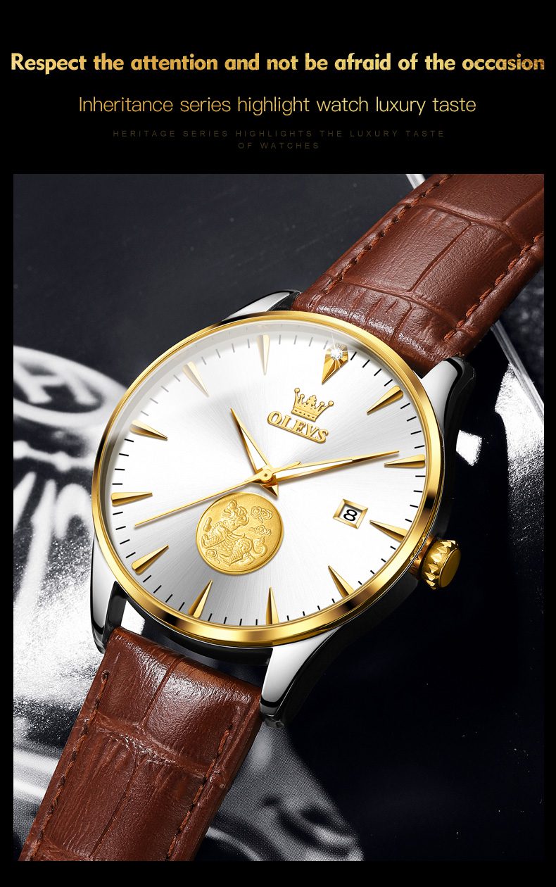 Olevs Men's Watch 6665