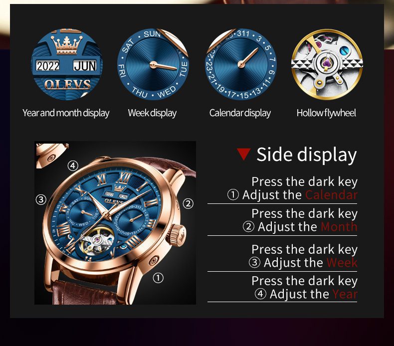 OLEVS Men's Watch 6668