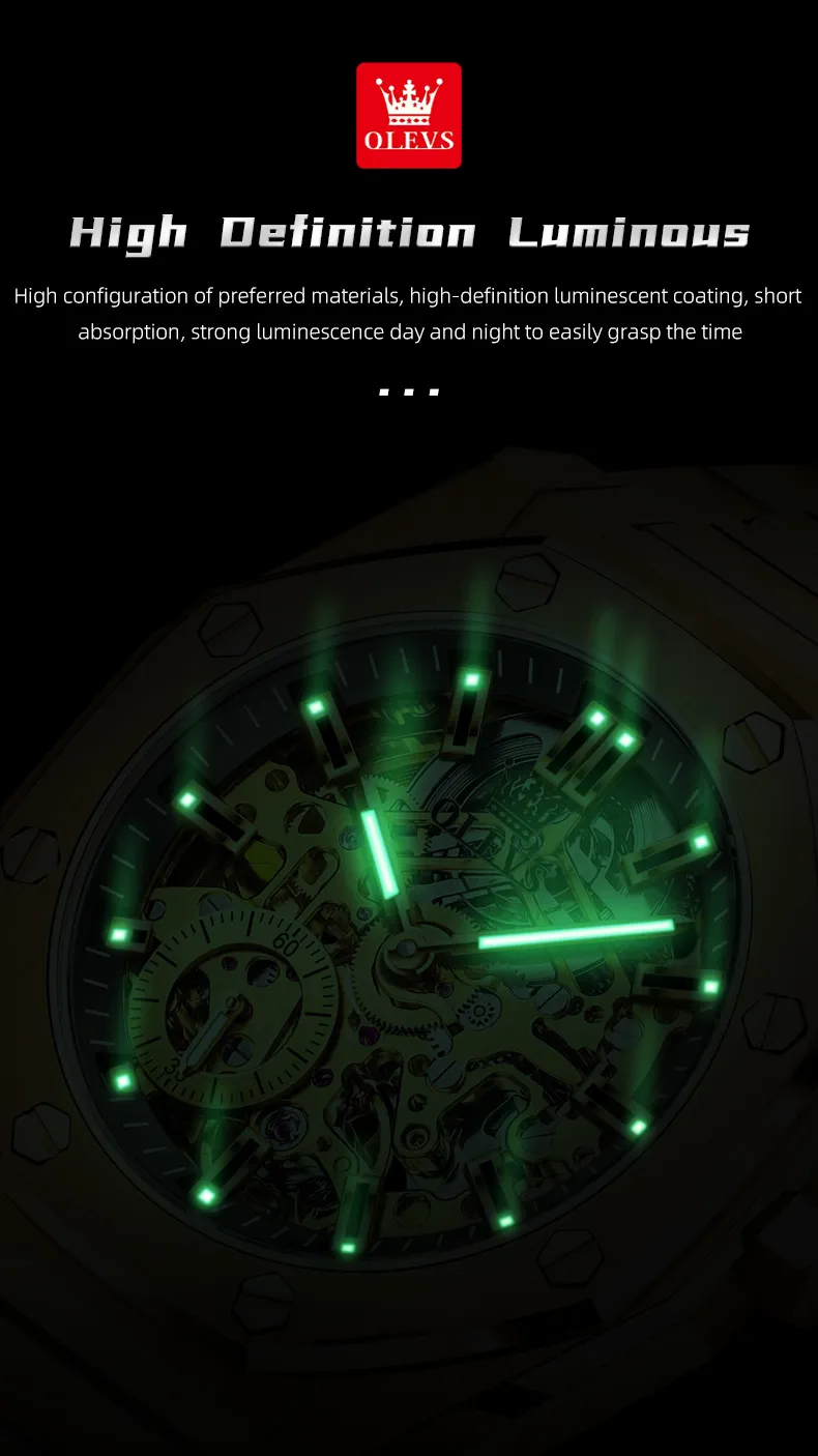 Olevs Men's Watch 6669