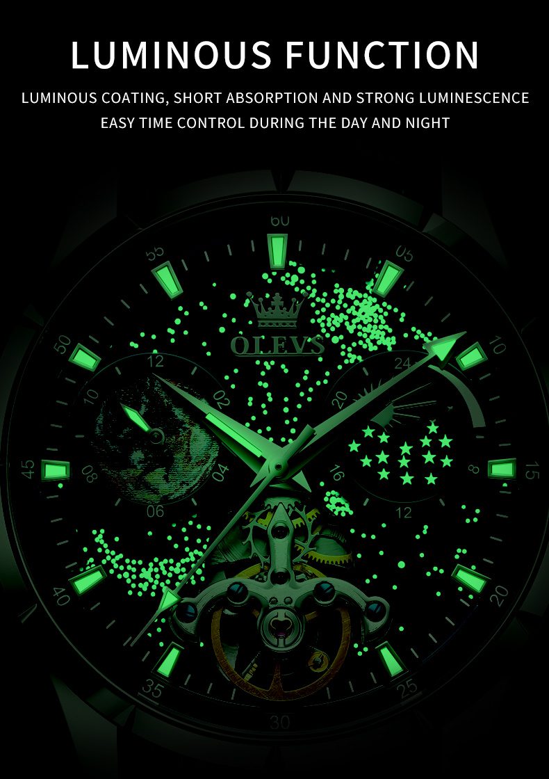 Olevs Men's Watch 6671