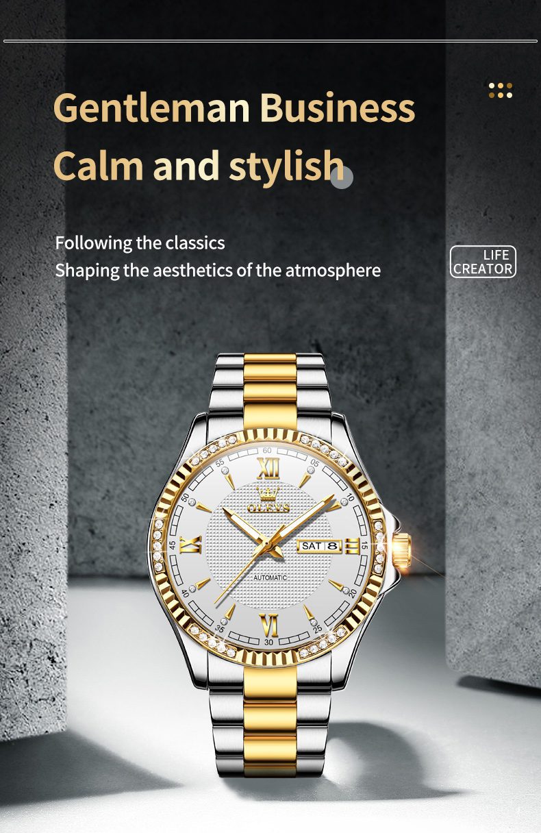 Olevs Men's Watch 6676