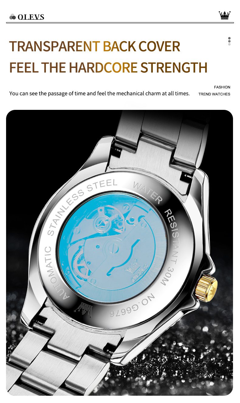 Olevs Men's Watch 6676