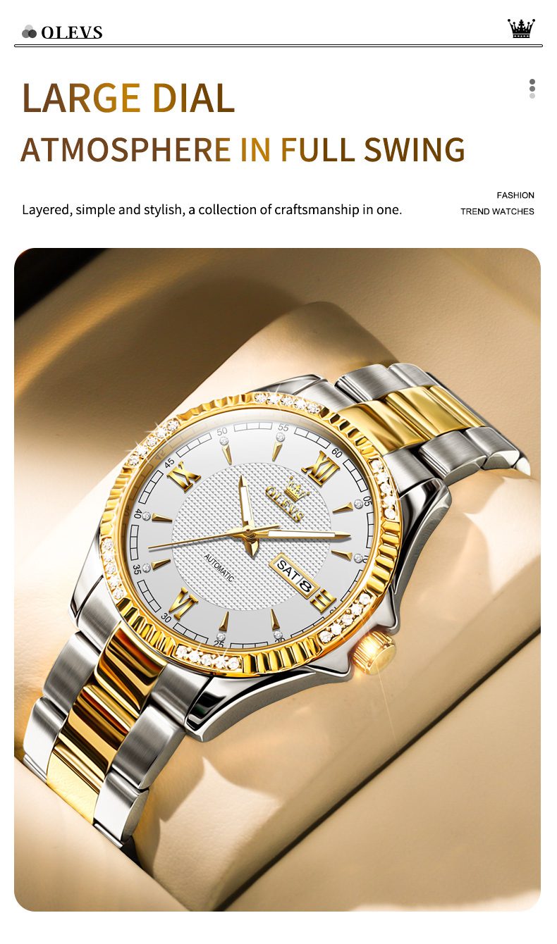 Olevs Men's Watch 6676