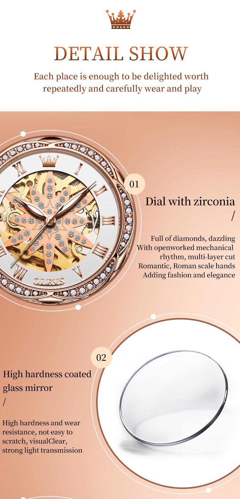 Olevs Women's Watch 6681