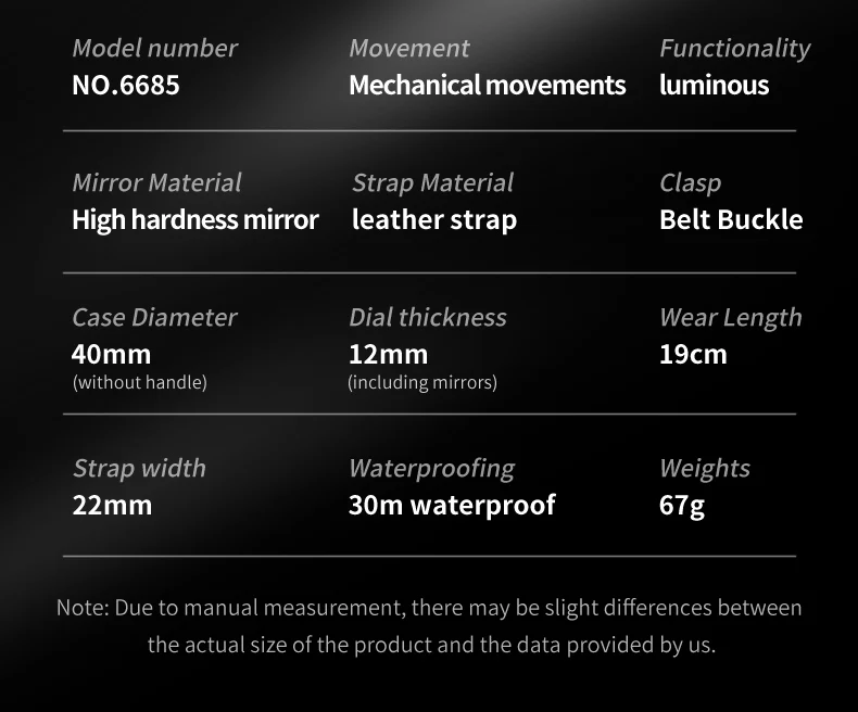 Olevs Men's Watch 6685