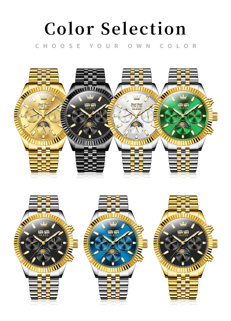 Olevs Men's Watch 6688